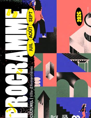 Couverture du programme culturel Juillet-Septembre
