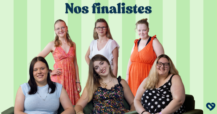 photos des finalistes pour l'élection des Nieulles