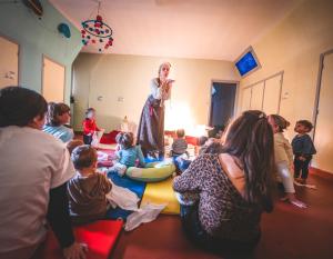 Spectacle à la crèche