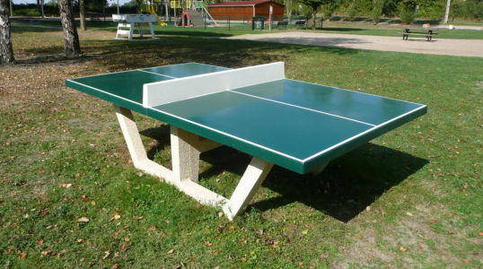 Table de ping-pong béton